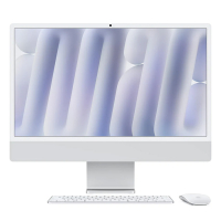Apple iMac 24-inch M4 chip 8-core CPU, 16GB Ram, 256GB SSD, 8‑core GPU -  Silver (MWUC3AB/A)