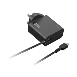 Lenovo 65W USB-C Wall Adaptor - Black | 4X21L54612